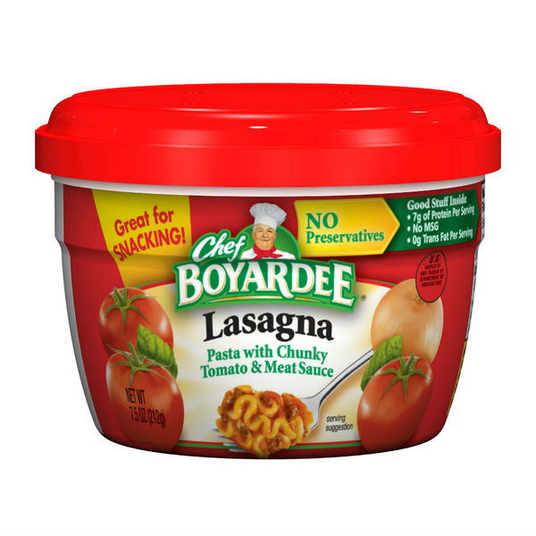 Chef Boyardee Chef Boyardee Microwaveable Lasagna 7.5 oz., PK12 6414404730